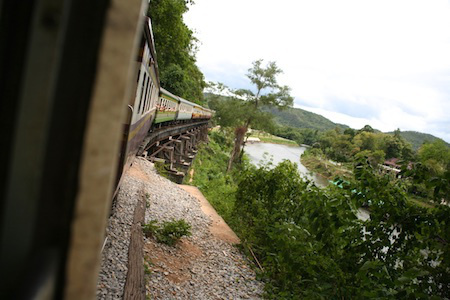 From a train window